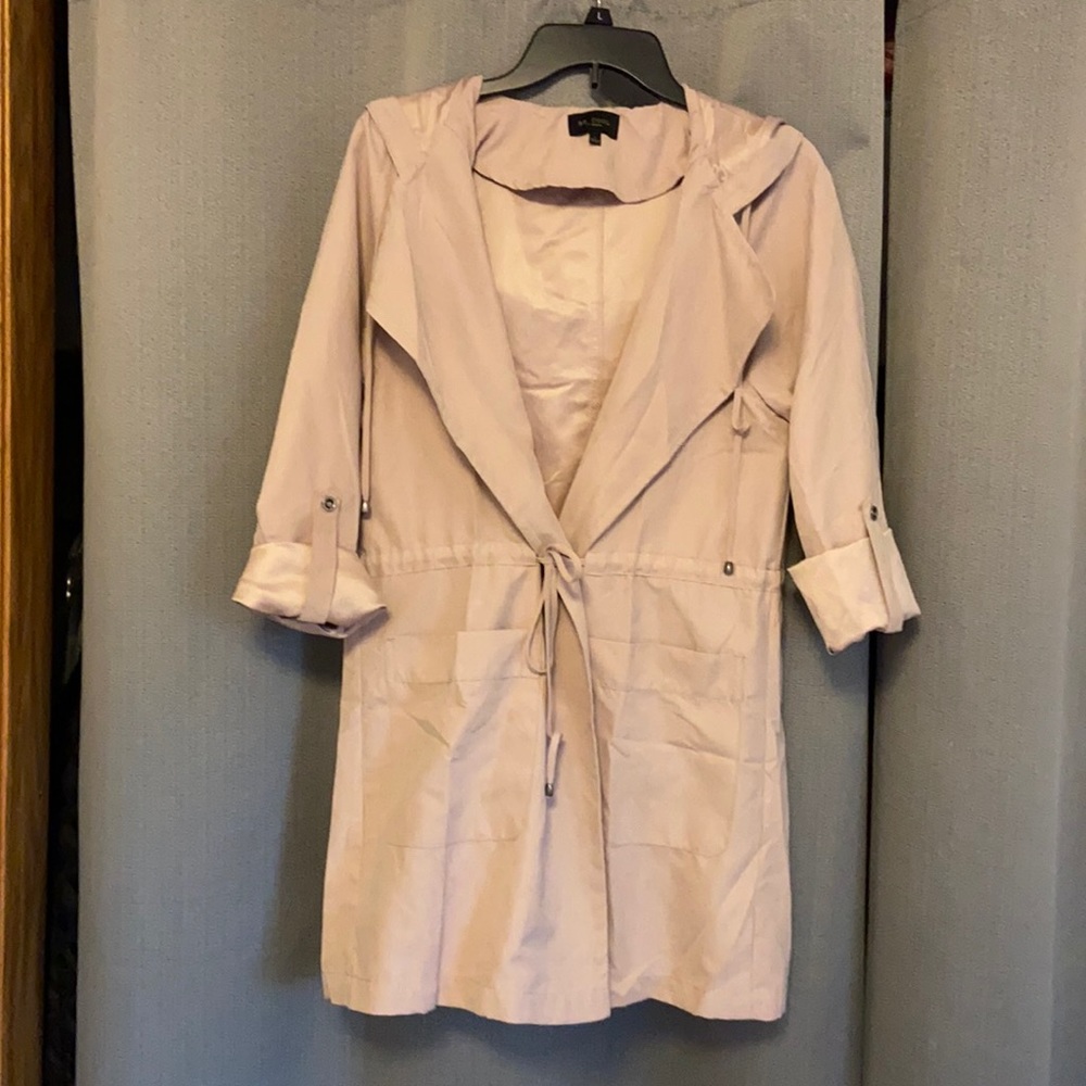 NWOT Lightweight 3/4 dusty pink jacket